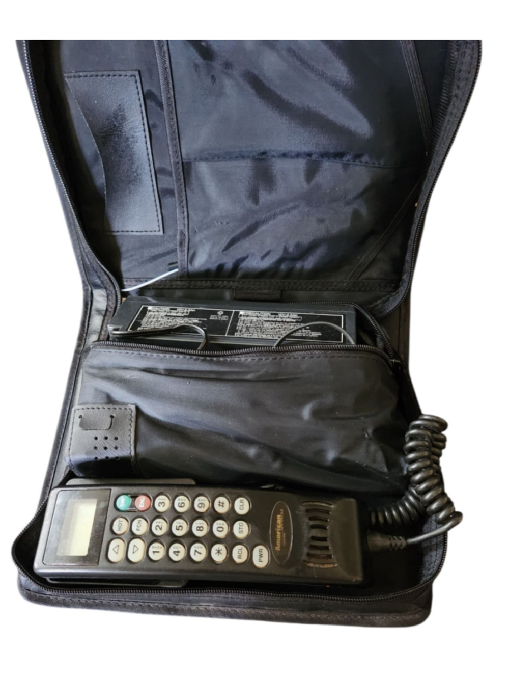 Vintage Motorola American Series Portable Phone With Case- Untested (Parts Only)